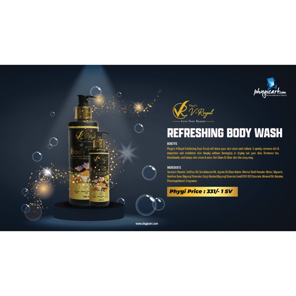 Phygi's V-Royal Refreshing Body Wash 200ml