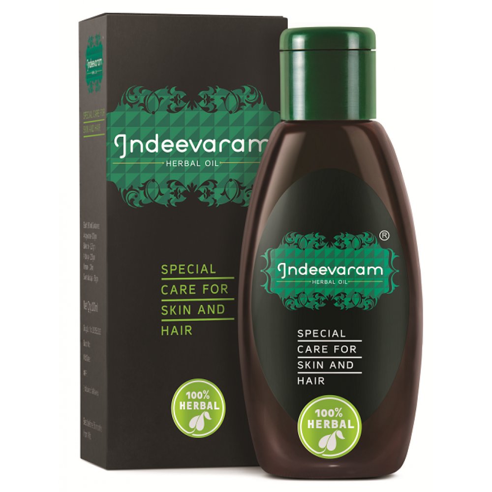 Indeevaram Herbal Oil for Hair and Skin (100 ML)